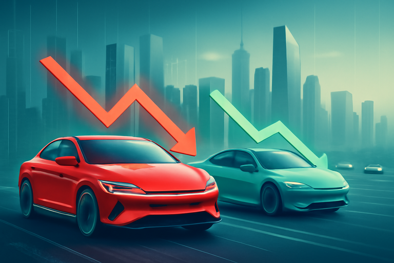 【即時新聞】特斯拉(TSLA)2025年電動車銷售滑落，讓位比亞迪