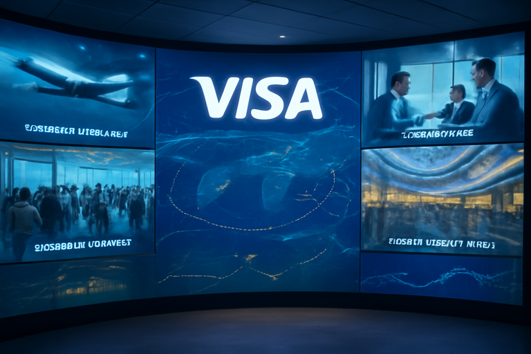 【美股動態】Visa假期周領跌，估值逆風測底