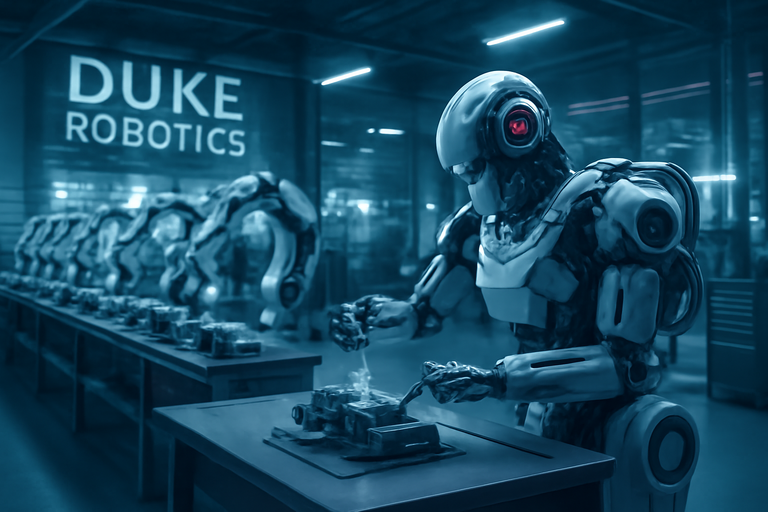 【即時新聞】Duke Robotics (DUKR)籌資75萬美元,股價上揚