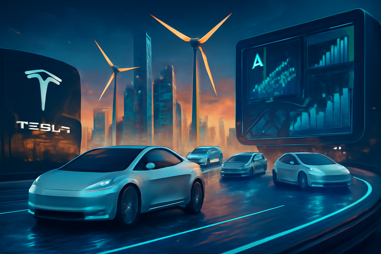 【美股動態】特斯拉AI與能源點火，電動車龍頭寶座旁落