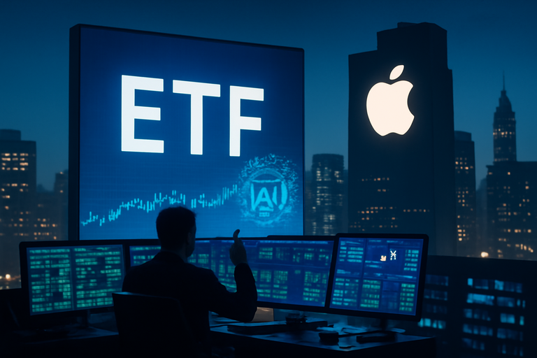 【美股動態】蘋果權值居高、ETF買盤左右走勢