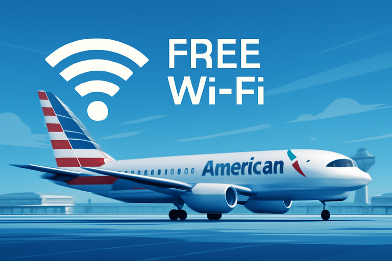 【即時新聞】美國航空推免費Wi-Fi，提升忠誠度與競爭力