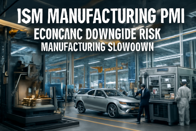 【美股動態】ISM製造業PMI下滑至14個月低點引發市場憂慮