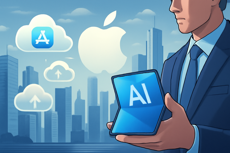 【美股動態】蘋果AppStore轉穩，AI與摺疊催動換機