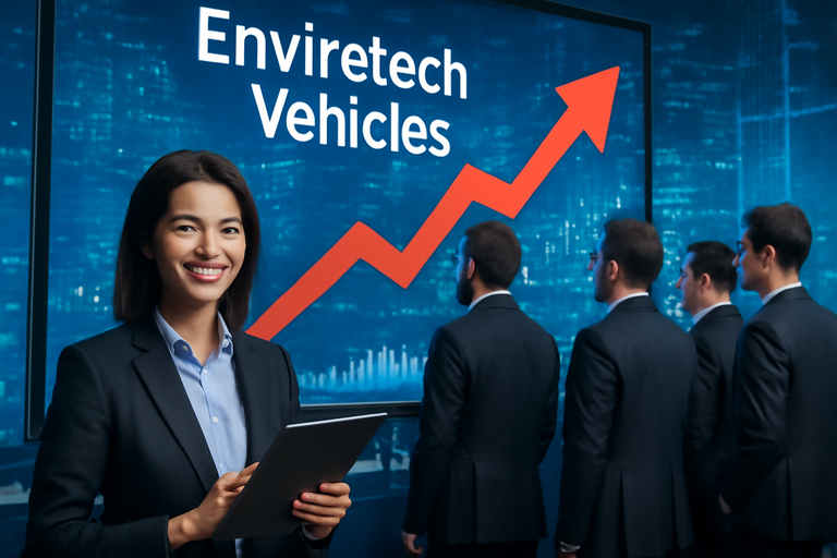 【即時新聞】Envirotech Vehicles計劃收購AZIO AI，股價大漲50％