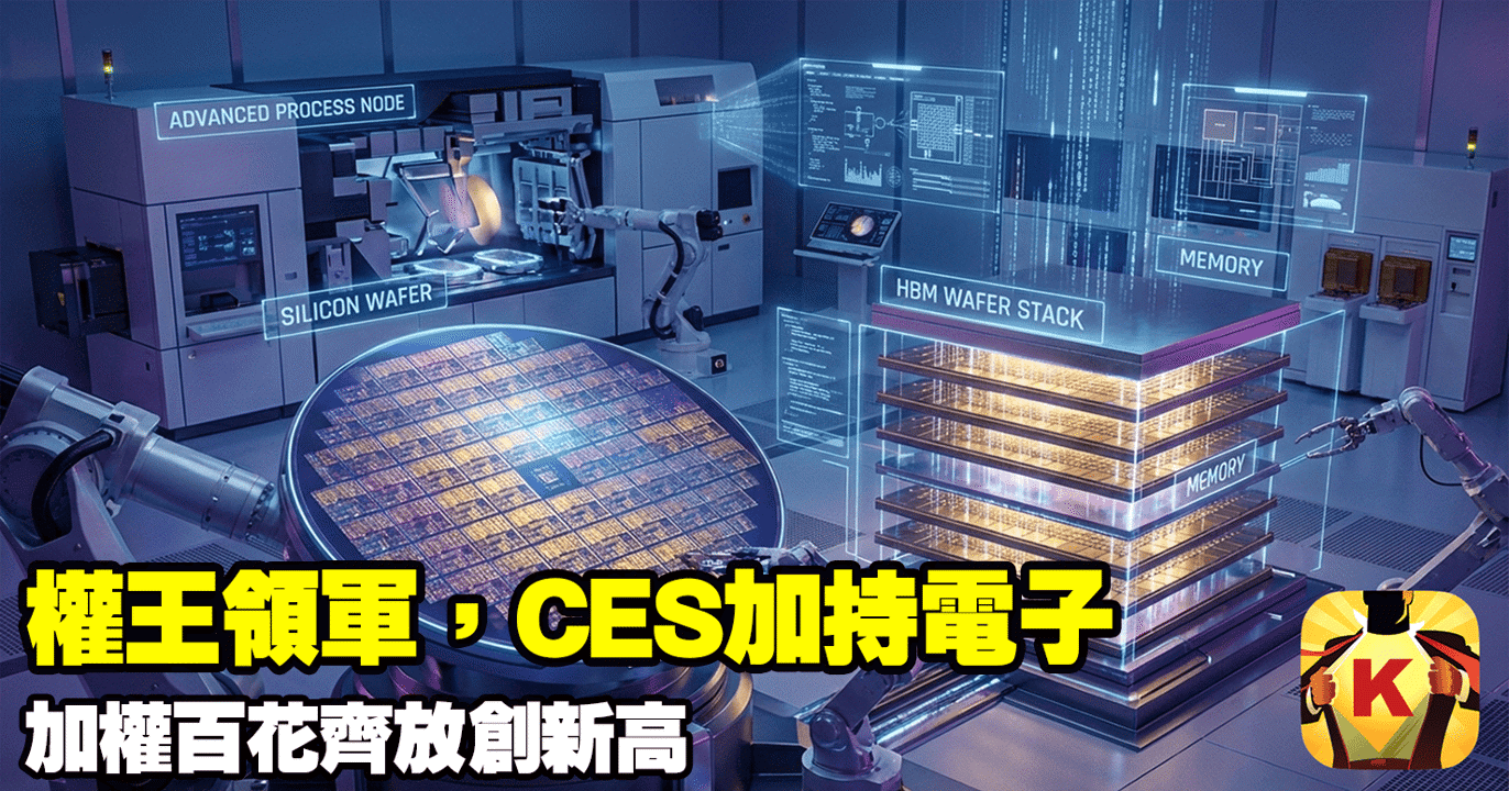 【台股盤後】權王領軍,CES加持電子,加權百花齊放創新高