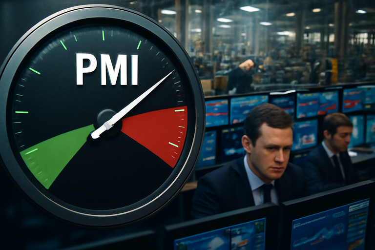 【美股動態】PMI顯示經濟放緩壓力加劇