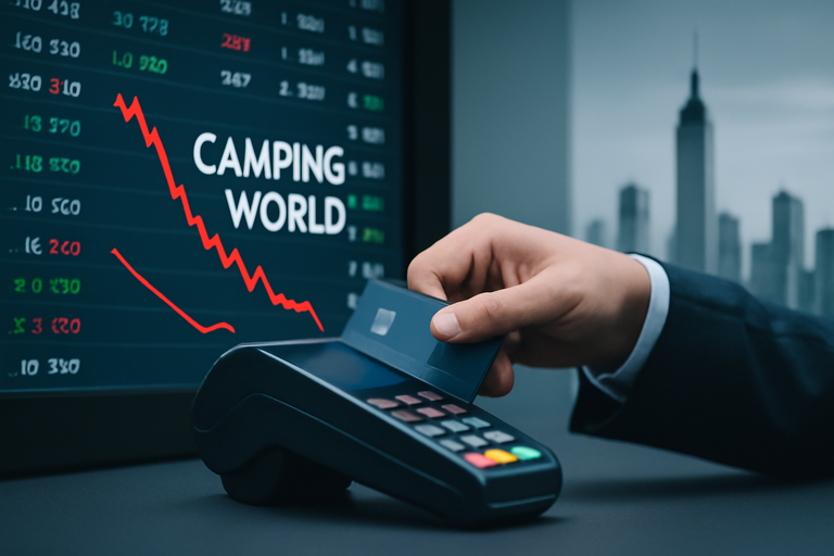 【即時新聞】投資人關注：Camping World(CWH)股價下跌，考慮轉向信用卡類股