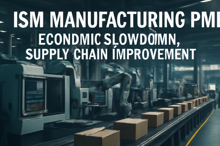 【美股動態】ISM製造業PMI創14個月新低引發市場擔憂