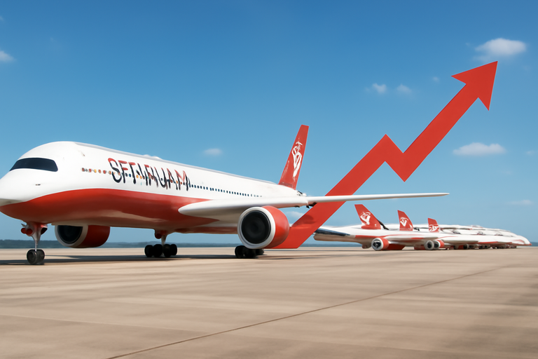 【即時新聞】最新星宇航空今年迎14架新機交機潮，張國煒親駕首架A350-1000抵台拼擴張