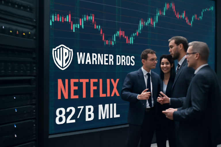 【即時新聞】華納兄弟拒絕派拉蒙新提案,堅持與Netflix合併