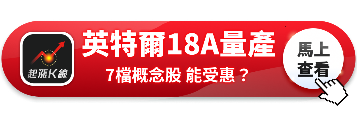 【最新消息】英特爾18A成功量產，「7檔概念股」有望受惠？