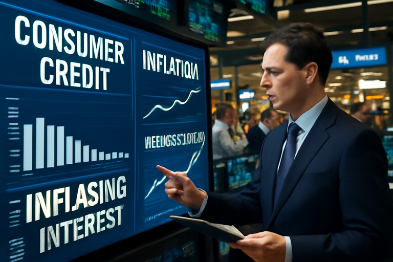 【美股動態】消費者信貸變化影響市場情緒