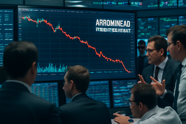 【即時新聞】Arrowhead擴大發債與現增募資股價重挫逾7％，市場擔憂股權稀釋衝擊