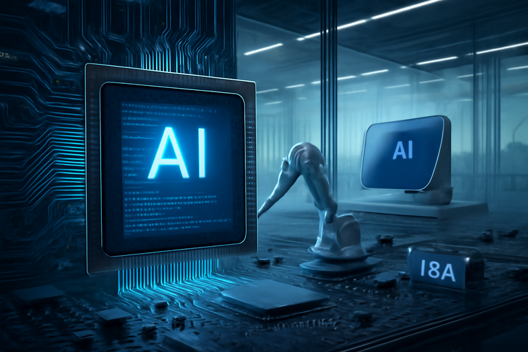 【美股動態】英特爾18A首出貨,AI PC題材點火