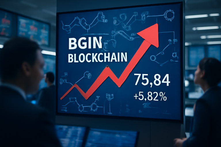 【即時新聞】BGIN Blockchain董事進場護盤，主席溢價增持展現長期營運信心
