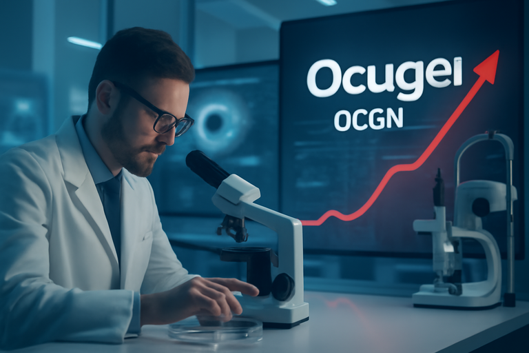 【即時新聞】Ocugen(OCGN)社群熱度與基本面脫鉤，眼科療法變現能力成關鍵