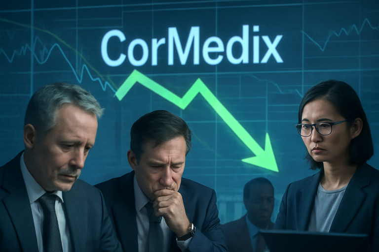【即時新聞】CorMedix重挫逾32%!2026年營收指引遠低預期引發賣壓