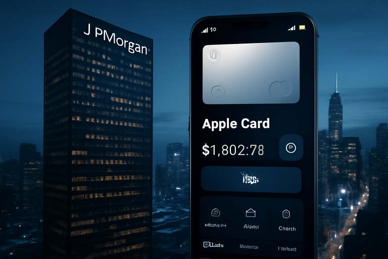 【美股動態】摩根大通接手AppleCard引發市場關注