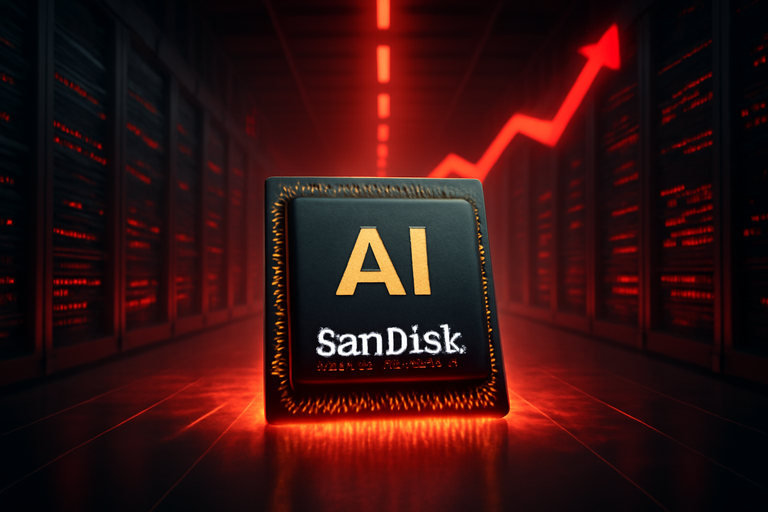 【即時新聞】美銀看好輝達AI新架構帶動NAND需求，大幅調升SanDisk目標價至390美元
