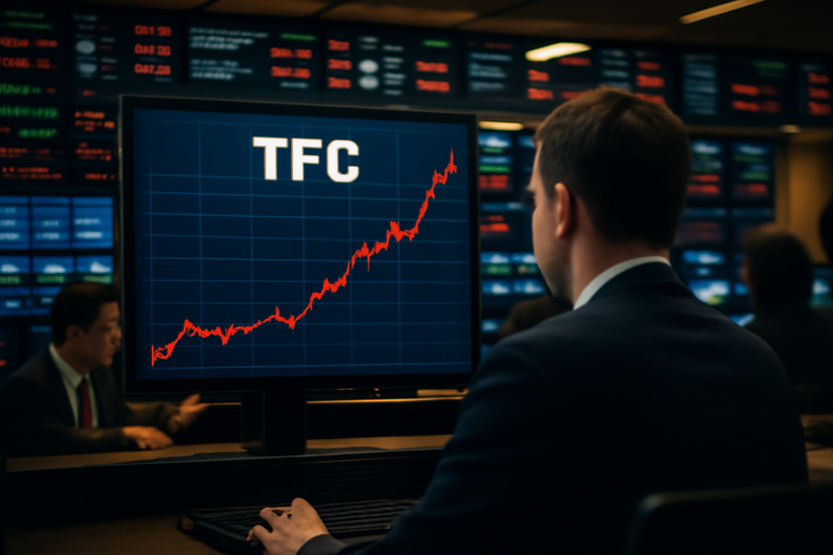 【即時新聞】Truist Financial近一季大漲近兩成，股價與合理估值僅一步之遙
