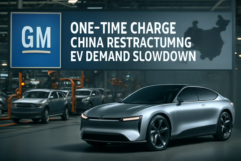 【美股動態】通用汽車重挫,71億美元一次性損失