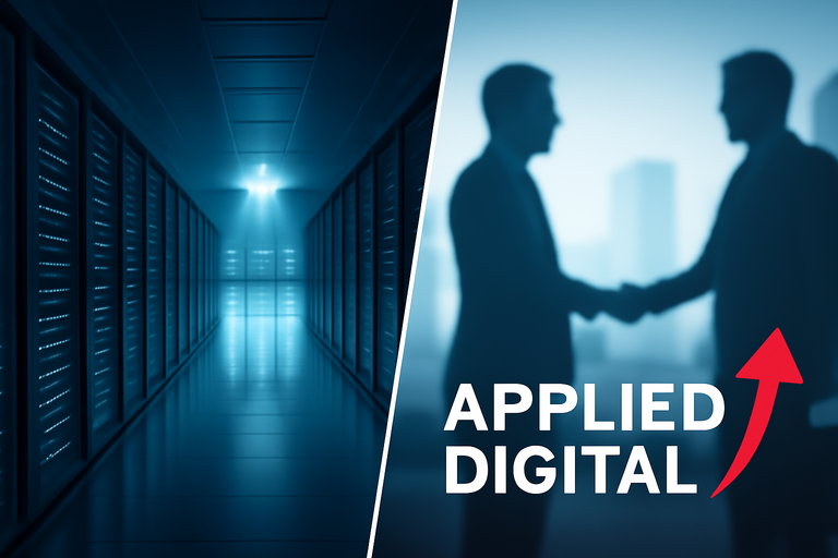 【即時新聞】Applied Digital股價飆漲近18％，AI營收激增與巨頭租賃談判成關鍵推手