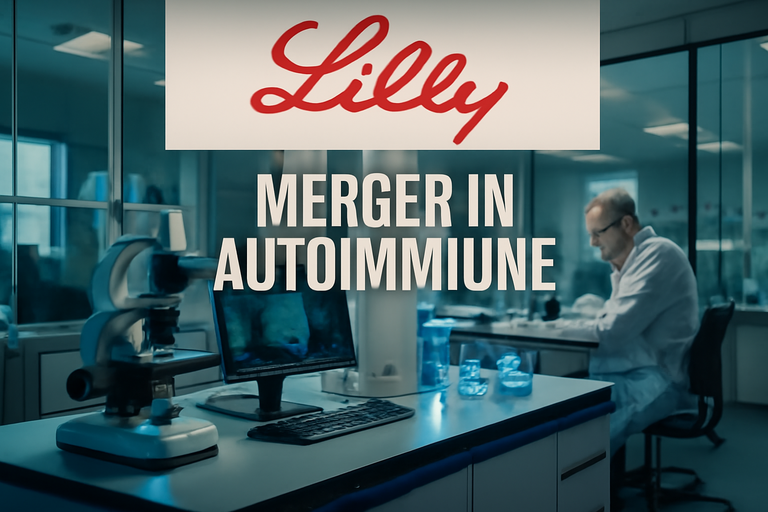 【美股動態】禮來12億美元併購Ventyx，擴大免疫版圖