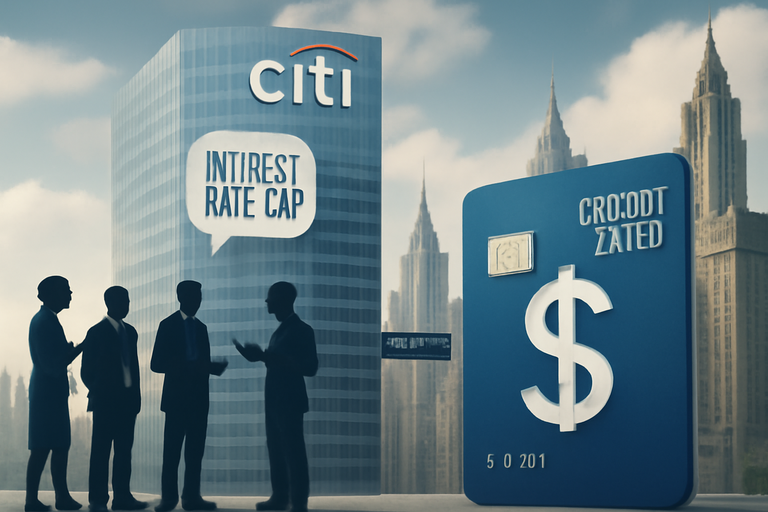 【美股動態】花旗集團恐受10%卡息上限壓抑獲利