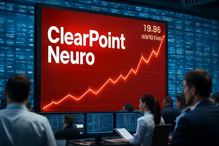 【即時新聞】ClearPoint Neuro營收報喜第四季增兩成，2026年財測強勁激勵盤前股價勁揚