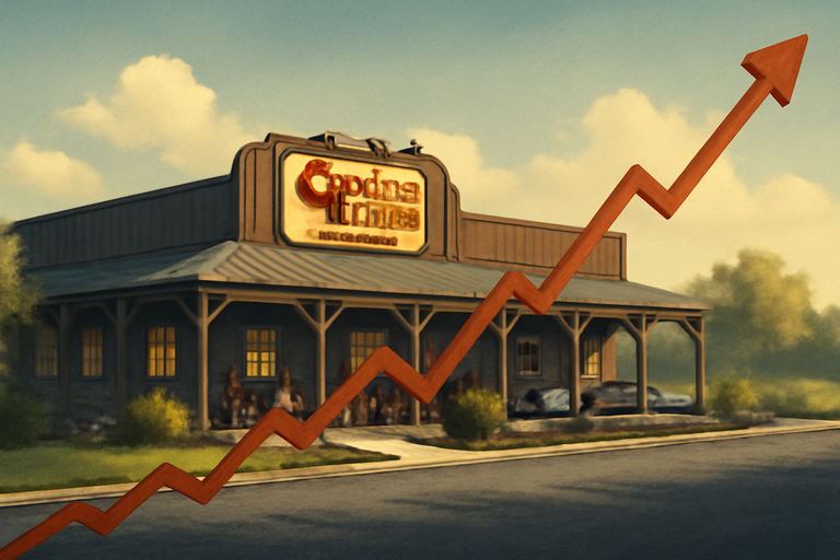 【即時新聞】Cracker Barrel公布最新戰略與會員數暴增，今年股價已強漲逾18％