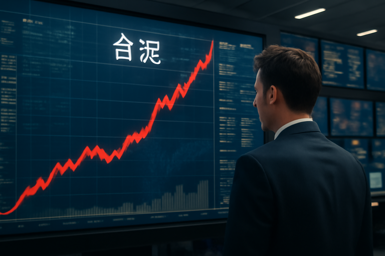 【即時新聞】台泥獲外資逆勢大買逾2.5萬張居單日買超排行第二