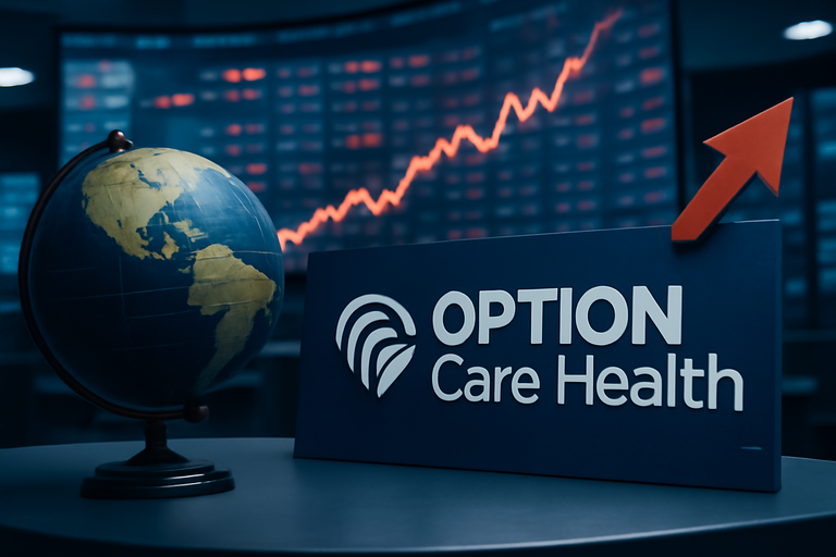 【即時新聞】Option Care Health發布初步財報，獲利指引優於預期帶動盤後股價上漲3％