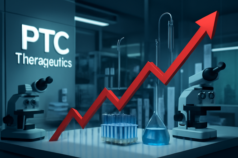 【即時新聞】PTC Therapeutics營收優於預期且新藥動能強勁，惟股價受壓回跌2.93％