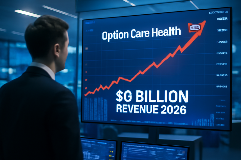 【即時新聞】Option Care Health(OPCH)公布初步財報，展望2026年營收挑戰60億美元大關