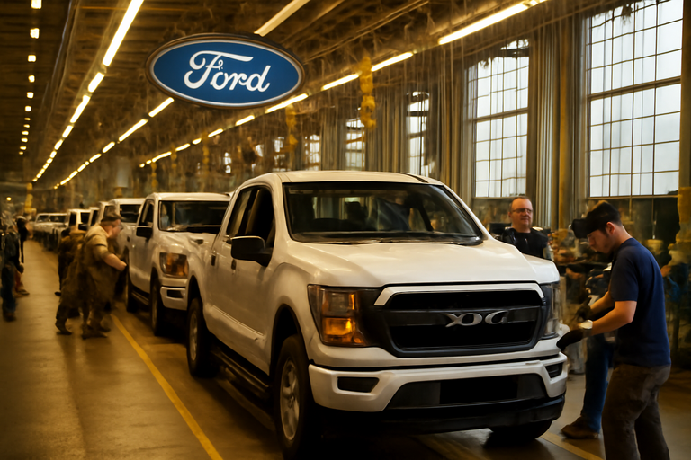 【即時新聞】川普重返密西根州造訪Ford工廠，力挺美國製造業並聚焦F-Series皮卡產線