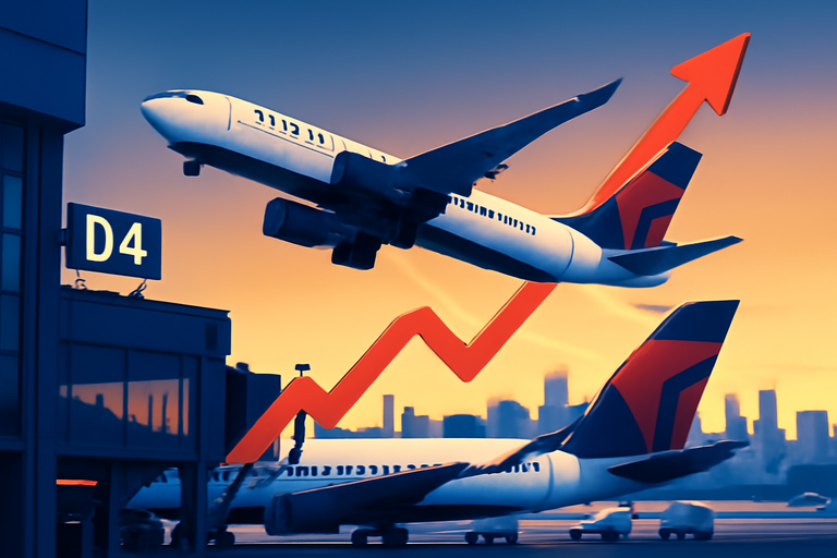 【即時新聞】達美航空財報週二揭曉!聚焦高階旅遊與獲利指引,法人看好目標價仍有兩成空間