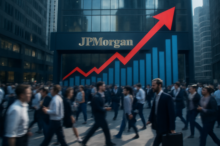 【即時新聞】摩根大通Q4獲利表現強勁，EPS與營收數據雙雙超越華爾街預期