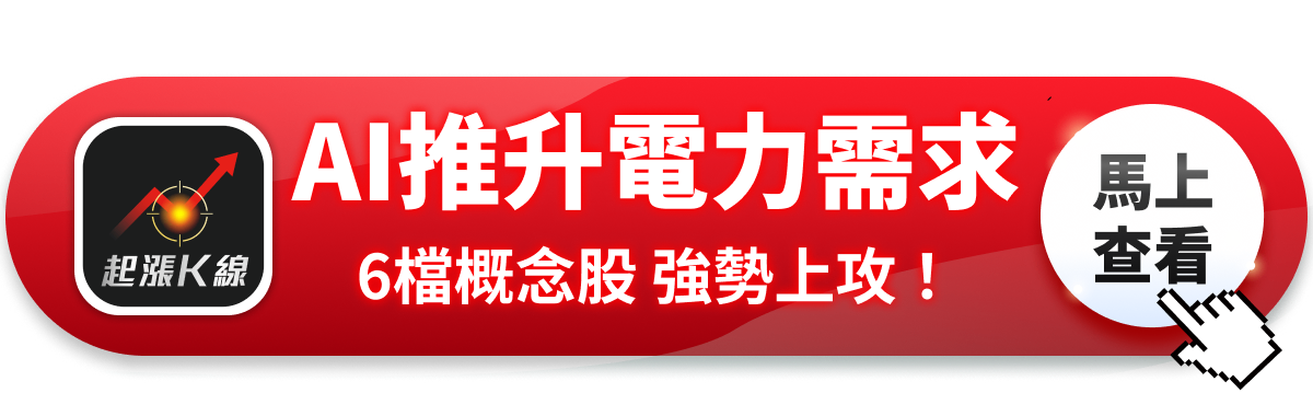 【最新消息】AI推升電力需求,「6檔概念股」強勢上攻!