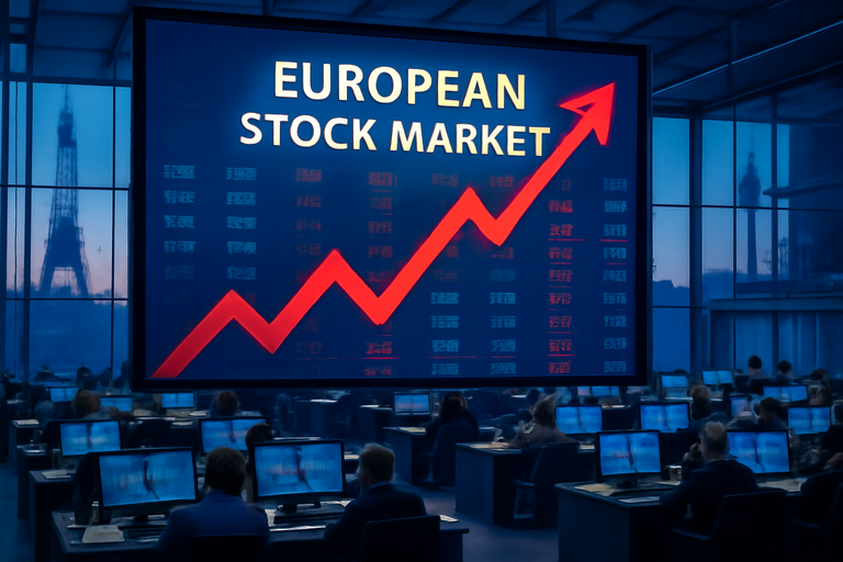 【即時新聞】美國通膨數據符合預期助攻歐股收紅,泛歐指數續創歷史新高但動能趨緩