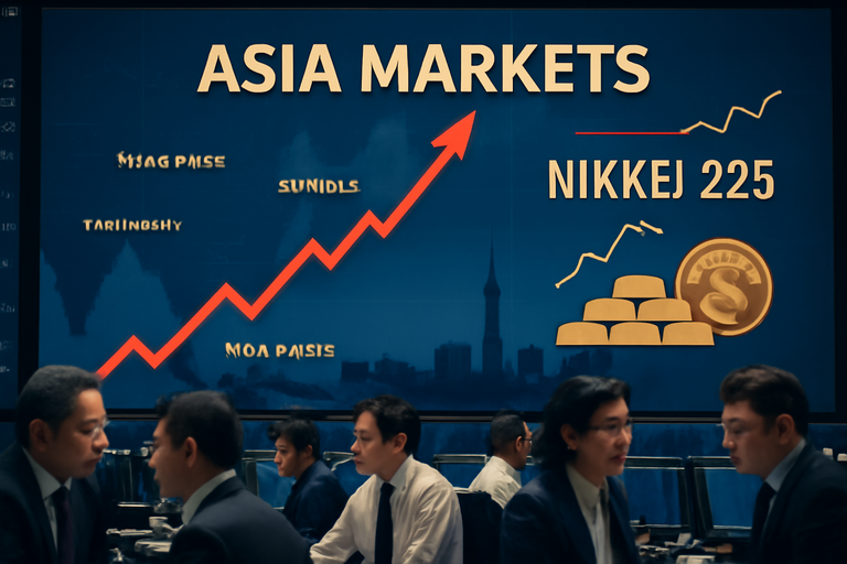 【即時新聞】美國通膨降溫強化聯準會降息預期，亞股普漲且日股再創新高