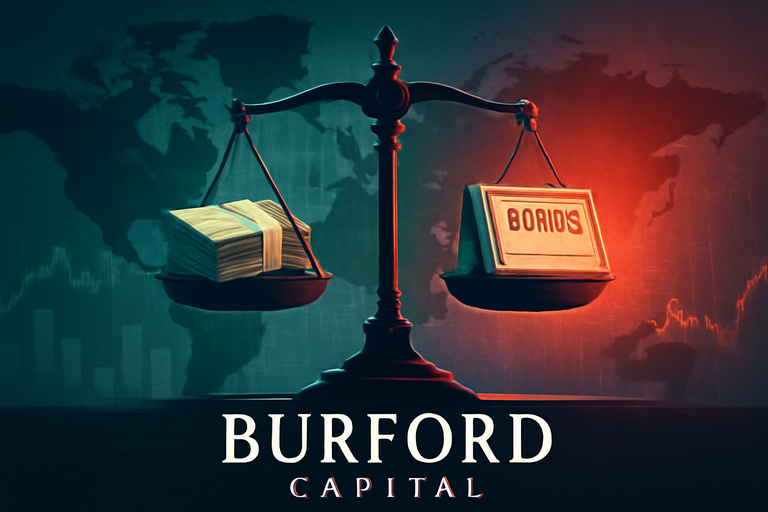 【即時新聞】Burford Capital擴大私募發行規模至5億美元，票面利率定為8.5％
