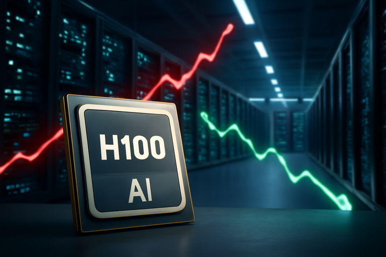 【即時新聞】CoreWeave股價跌2.7％、量縮逾五成，H100租金創近期高點