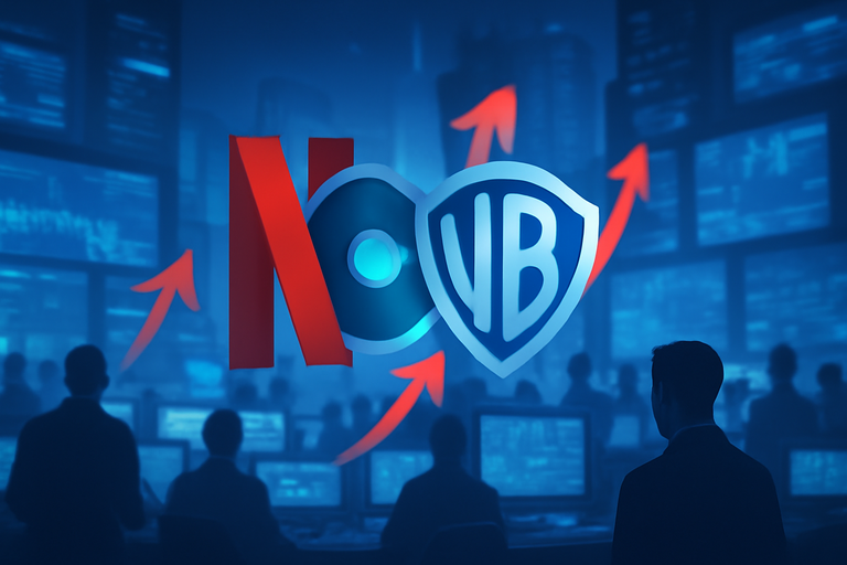 【即時新聞】Netflix評估改為全現金併購WBD，量增價跌近2％