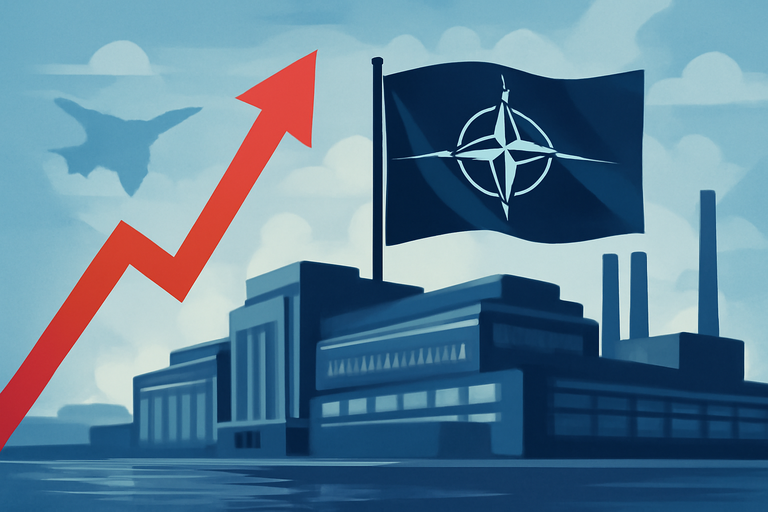 【即時新聞】歐洲國防支出飆升帶動軍工股創新高,北約盟國擴大預算推升產業榮景