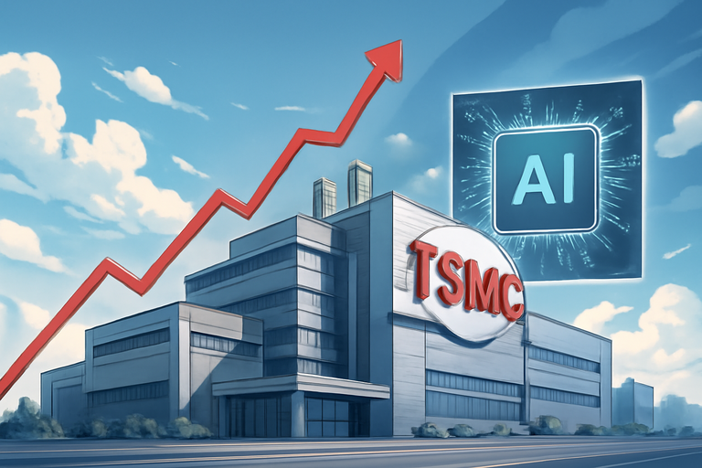 【即時新聞】台積電獲利激增35%創新高,AI強勁需求帶動財測優於預期