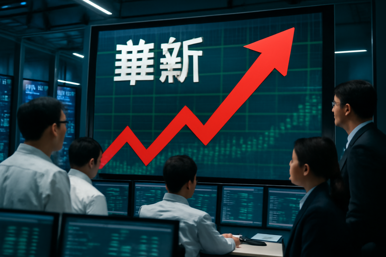 【即時新聞】華新股價無懼外資賣超逆勢大漲8％，受惠金屬漲價與AI商機