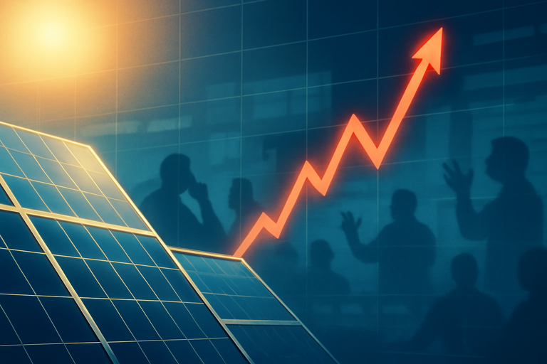 【即時新聞】聯合再生(3576)盤中急拉大漲逾7％，五日法人買超逾萬張