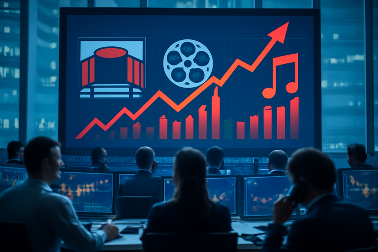 【即時新聞】工商時報(8923)震盪翻揚吸眼球，文創娛樂買盤突起！這「5 檔概念股」資金轉向加溫？