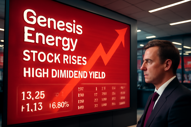 【即時新聞】Genesis Energy(GEL)公告每股配發0.18美元現金股利，預估殖利率達4.34％